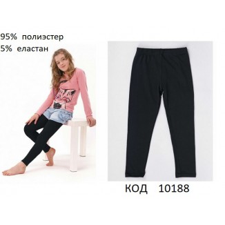 YO Лосіни для дівчинки (95%полиэстер/5%еластан)ЧОРНИЙ   1шт