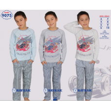 BR Піжама для хлопчика 03-06 стрейч/бавовна  9075    3-6  4 шт.