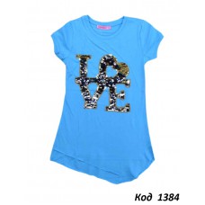 Tr Туніка для дівчинки короткий рукав Safari 721  116-134   4 шт.