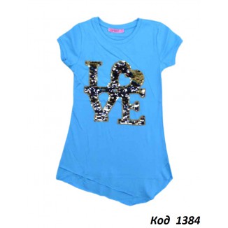 Tr Туніка для дівчинки короткий рукав Safari 721  116-134   4 шт.