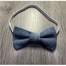 Ukr Краватка-метелик для хлопчика ДЖИНС світлий  5 шт