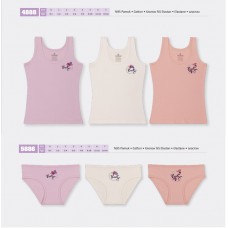 BR Набір6 білизни для дівчинки(майка+ТРУСИ) 4888/5886   6(3)шт.
