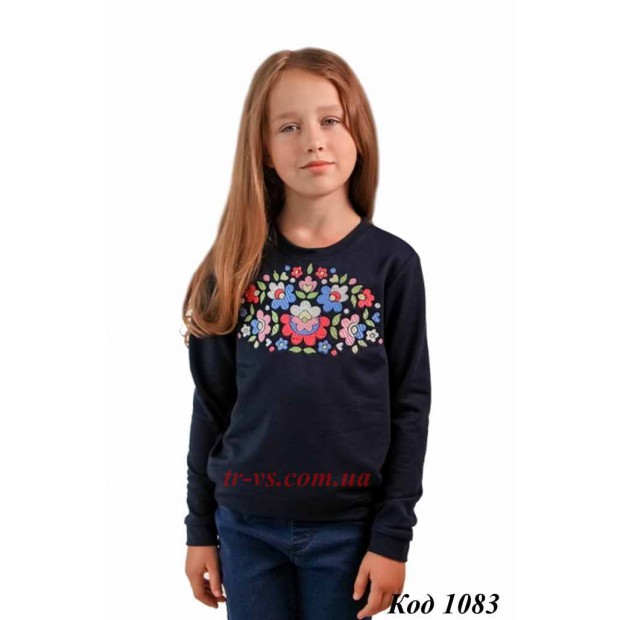 Ukr Реглан для дівчинки 2-х нитка Вишиванка 6301 116,128   4(2) шт