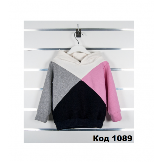 Толстовка капюшен дев.Комбі 86,92,98р. 3шт.