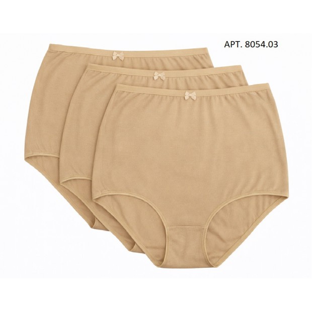 BR Труси жіночі високі 8054,03  БЕЖЕВИЙ   12(3)шт