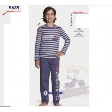 BR Піжама для хлопчика 03-06 стрейч/бавовна  9639    INDIGO(132)синій   1 шт