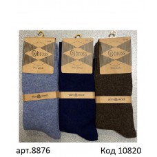 Bross Шкарпетки чоловічі 8876 Вовна9%Кашемір17/%   39-42 12(3)шт