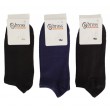 Bross Шкарпетки бавовняні УНІ короткі Сітка Однотон 37-39  ÇOR-18701  Мікс 12(3)шт.