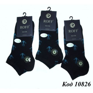 Носки короткие Roff турция мужские.Roff 10515, Х\Б   41-44  12(3)шт