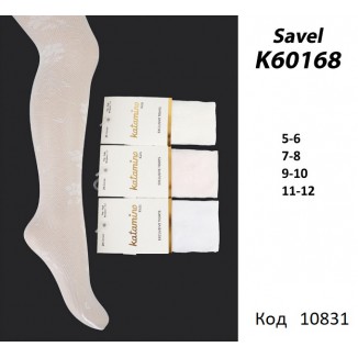 ArtiKatamino Колготки капронові  СІТКА 95%ПА,5%Ел  К60168  МІКС кольорів 6(3) шт.