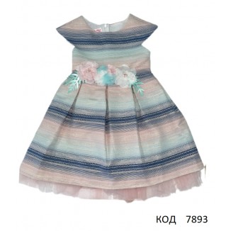 Tr  Сукня святкова для дівчинки  PINK 5428   6,7,8,9 років (110-128)  4шт