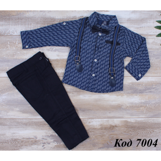 Tr Костюм святковий для хлопчика з сорочкою Efbey  5-8 років  4 шт..