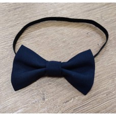 Ukr Краватка-метелик для хлопчика ОДНОТОН СИНІЙ  5шт