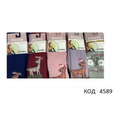 Ukr Колготки махра ФЕНА для дівчаток 92-104//128-140   3(2) шт