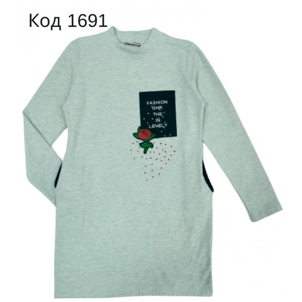 Tr Туніка для дівчинки начос BoBo 9017 146-164  4 шт