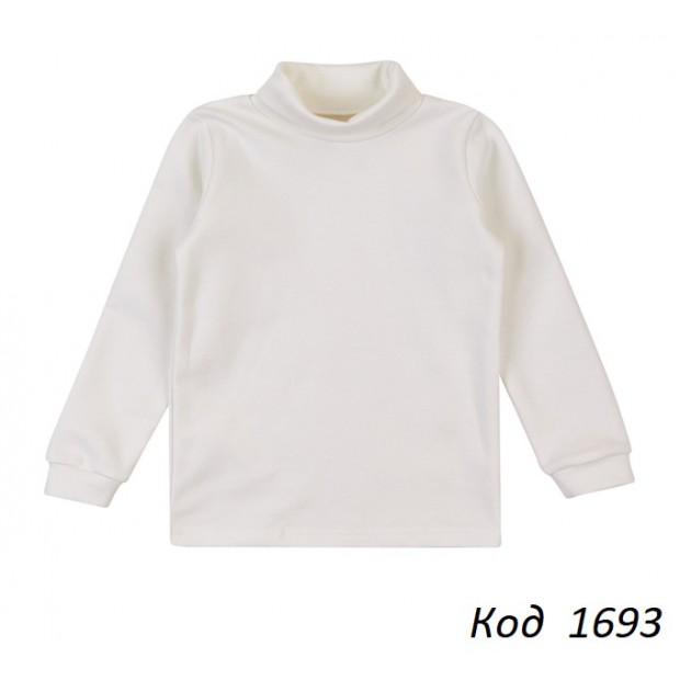 ЛяЛя Гольф рібана з лайкрою з начосом 3ЛН133 МОЛОЧНИЙ  152-164  3 шт