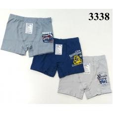 BR Шорти боксери для хлопчика 3338  06   6(3) шт