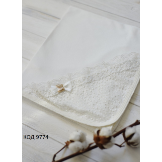 LtAn Крижма інтерлок"Ажур" 0,8х0,9м  1шт