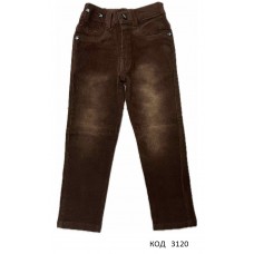 .Ch Штани для дівчинки ВЕЛЬВЕТ Piaoliang Nuhai 305  КОРИЧНЕВИЙ   (104-128) 5 шт