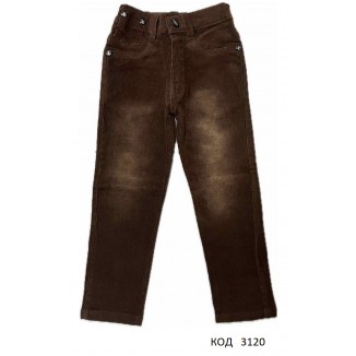 .Ch Штани для дівчинки ВЕЛЬВЕТ Piaoliang Nuhai 305  КОРИЧНЕВИЙ   (104-128) 5 шт