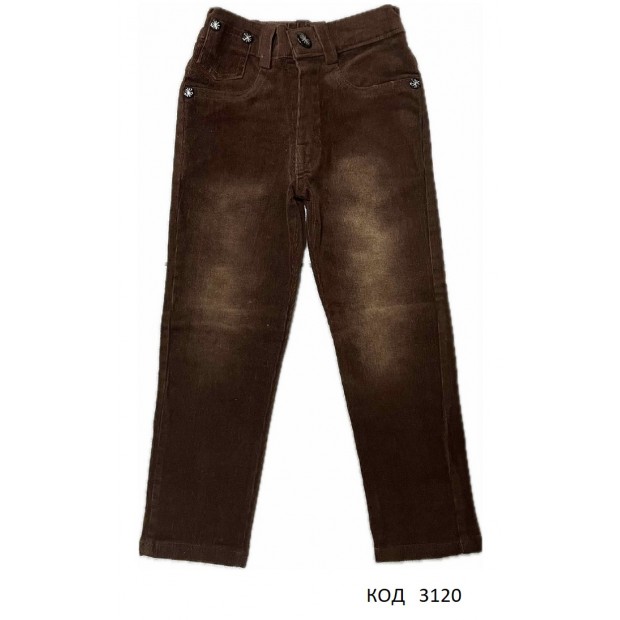 .Ch Штани для дівчинки ВЕЛЬВЕТ Piaoliang Nuhai 305  КОРИЧНЕВИЙ   (104-128) 5 шт