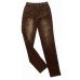 .Ch Штани для дівчинки ВЕЛЬВЕТ Piaoliang Nuhai 305  КОРИЧНЕВИЙ   (104-128) 5 шт