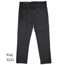 Ch Штани для хлопчика ДЖИНС CowDind1501 чорний на флісі 22-30(128-152)   5 шт