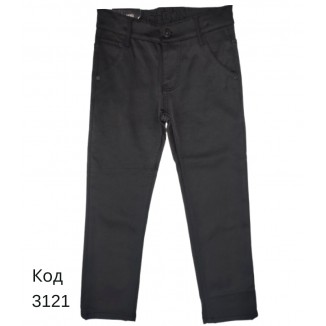 Ch Штани для хлопчика ДЖИНС CowDind1501 чорний на флісі 22-30(128-152)   5 шт