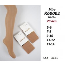 ArtiKatamino Колготки капронові 40 DEN  90%ПА,10%Ел  ОДНОТОН К60002  TEN(БЕЖЕВИЙ) 6(1) шт.