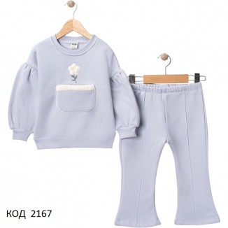 Tr Костюм 3-х нитка начос для дівчинки WOW 10767 1-4 роки 4 шт.