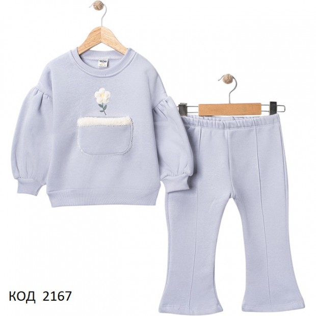 Tr Костюм 3-х нитка начос для дівчинки WOW 10767 1-4 роки 4 шт.