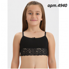 BR Топ для дівчинки 4940,02   ЧОРНИЙ   06,07    12(6) шт.