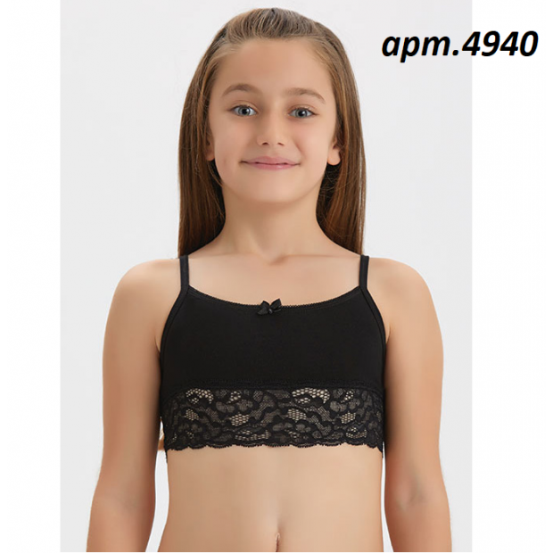 BR Топ для дівчинки 4940,02   ЧОРНИЙ   06,07    12(6) шт.