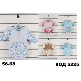 МС Боді футер з капюшоном ТЕДДИ    56,62,68   6(3)шт