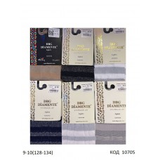 DBG Колготки капронові для дівчинки 270 ЛЮРЕКС Смугасті  09-10(128-134)   1 шт