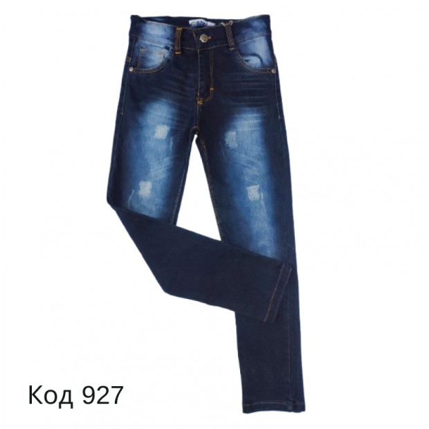 Tr Штани для хлопчика ДЖИНС TATI 9882 на флісі 9-12  4(3) р.