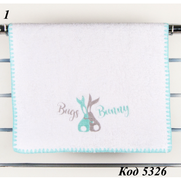 Полотенце махра Bunny.  41х66 см. 3шт.