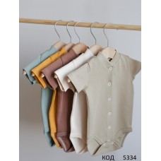 LtAn Боді інтерлок на кнопках короткий рукав   //74,80,86  3шт