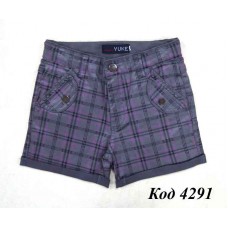 ,Ch Шорти для дівчинки Yuke 93164 штучна шкіра  21-25  5шт