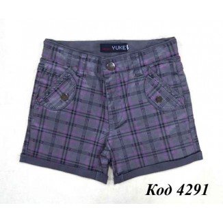 ,Ch Шорти для дівчинки Yuke 93164 штучна шкіра  21-25  5шт