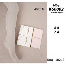 ArtiKatamino Колготки капронові 40 DEN  90%ПА,10%Ел  ОДНОТОН К60002 Pudra (ПУДРА) 6(1) шт.