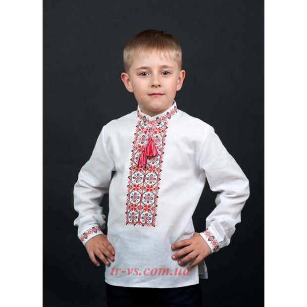 Ukr Вишиванка для хлопчика 4412 машинна вишивка 110-134 5 шт.