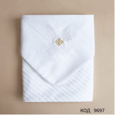 LD Крижма плед ПІКЕ-КОСИЧКА Кр11 90*70   1шт