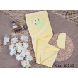 Tr Рушник куточок+рукавичка махра Babyline ЖАБКА  1 шт.