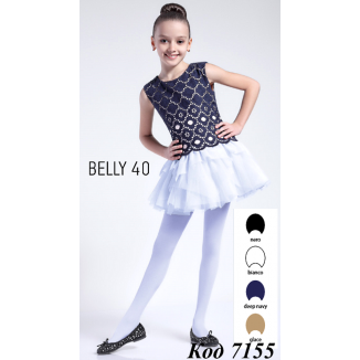 GIULIA Колготки капронові (поліамід)BELLY 40den  ОДНОТОН   1шт