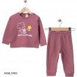 Tr Костюм для дівчинки рубчик NECİXS 243291  6-18 м. 4 шт