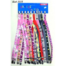 Topgal Підтяжки  дитячі МАЛЮНОК дівчинка 10 шт