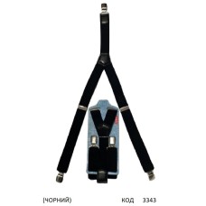 Topgal Підтяжки ПІДЛІТОК ОДНОТОН подарунковий варіант ПЛАНШЕТКА  1 шт