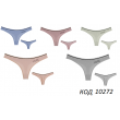 Труси Donella жіночі СТРИНГИ  S--XXL  2471GC 10шт.
