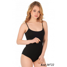 Jiber БОДІ тонкі брителі СТРЕЙЧ  502 ЧОРНИЙ  S/M/L/XL 6(1)шт